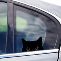 Autocollant vinyle chat amusant pour voiture et portable