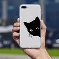 Autocollant vinyle chat amusant pour voiture et portable