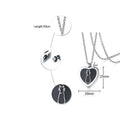 Pendentif cœur ouvrable en acier inoxydable pour urne d’animaux