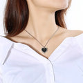Pendentif cœur ouvrable en acier inoxydable pour urne d’animaux