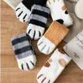Chaussettes avec motif pattes de chat
