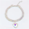 Collier en strass pour chaton