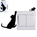 Autocollant mural chat en vinyle pour décoration enfant
