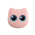 Ensemble de 6 mini pinceaux de maquillage avec miroir et boîte