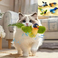 Jouet interactif mural avec herbe-aux-chats pour chat