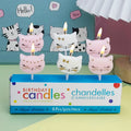 Bougie chat mignon pour gâteau d'anniversaire enfants