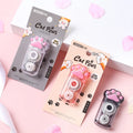 Ruban de ration portable Kawaii griffe de chat blanc 6m