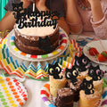 Décoration de Gâteau Chat Noir pour Fêtes Enfants et Baby Shower
