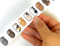 500 autocollants chat Kawaii en vinyle imperméable