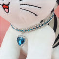 Collier en strass pour chaton
