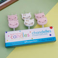 Bougie chat mignon pour gâteau d'anniversaire enfants