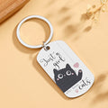 Porte-clés chat noir pour femmes et filles