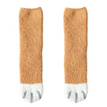 Chaussettes avec motif pattes de chat