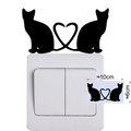 Autocollant mural chat en vinyle pour décoration enfant
