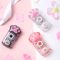 Ruban de ration portable Kawaii griffe de chat blanc 6m