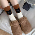 Chaussettes Mi-Mollet Chat Kawaii Automne-Hiver