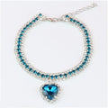 Collier en strass pour chaton