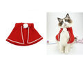 Costume déguisement Père Noël pour chats