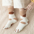 Chaussettes avec motif pattes de chat