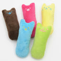 Jouet à mâcher pour chat en peluche avec herbe à chat