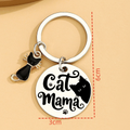 Porte-clés Chat Maman Cadeau Anniversaire Drôle