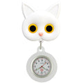 Badge bobine chat infirmière 3D pour montre de poche